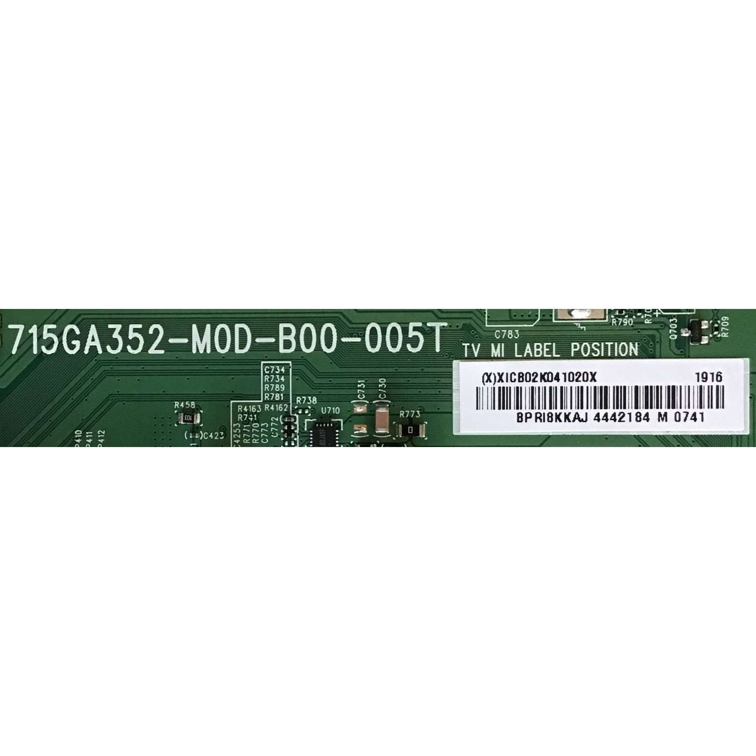 KIT DE TARJETAS PARA TV VIZIO / MAIN XICB02K041 / 715GA352-M0D-B00-005K / FUENTE ADTVI1819AB9 / 715GA050-P01-001-003M / T-CON 5550T32C13 / 55T32-C0F CTRL BD / LED DRIVER LNTVIY55GXAB9 / PANEL TPT500U1-QVN03.U / MODELO M507-G1 LTMWQHKV - Imagen 5